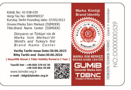 BELGE SERTİFİKALAR